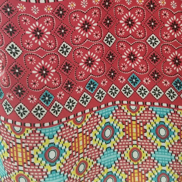 KUT from the Kloth Boho Paisley Cascade Ruffle Tank Top - Picture 10 of 16